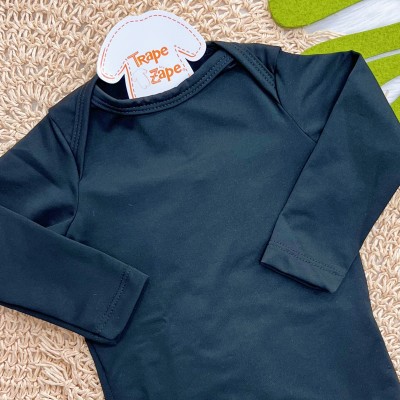Body Térmico Manga Longa - Preto